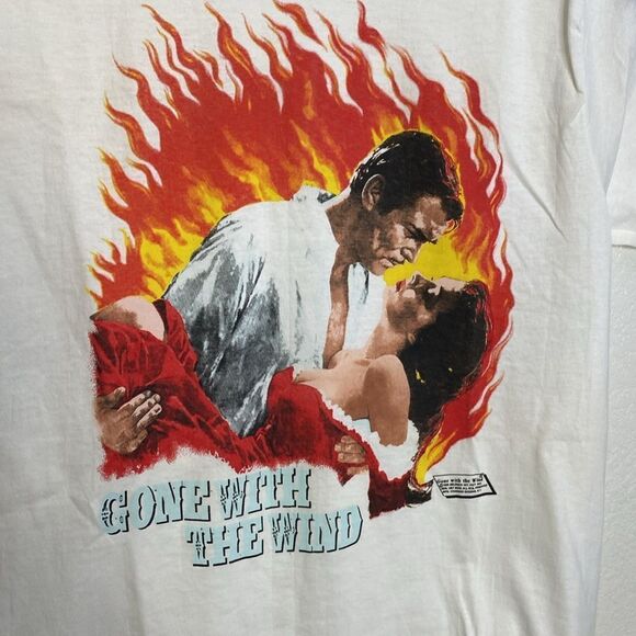 CHANGES “ Gone with the Wind “ Men’s Vintage Single Stitch T Shirt Size XL - Picture 2 of 6